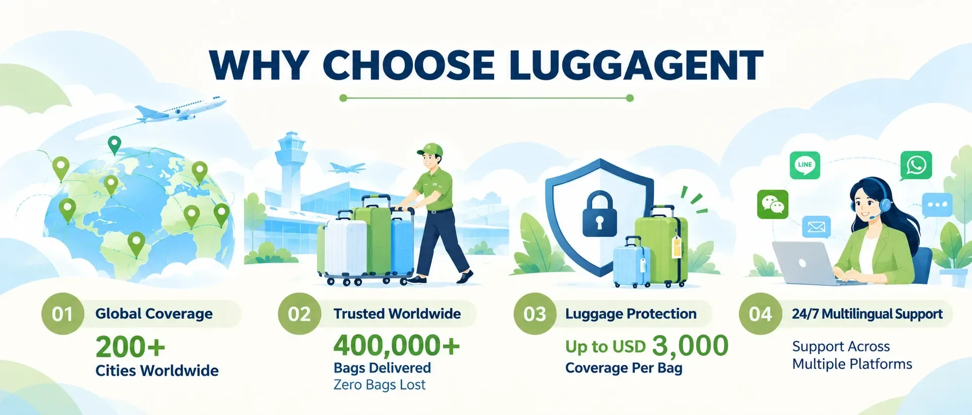 WHY CHOOSE LUGGAGENT