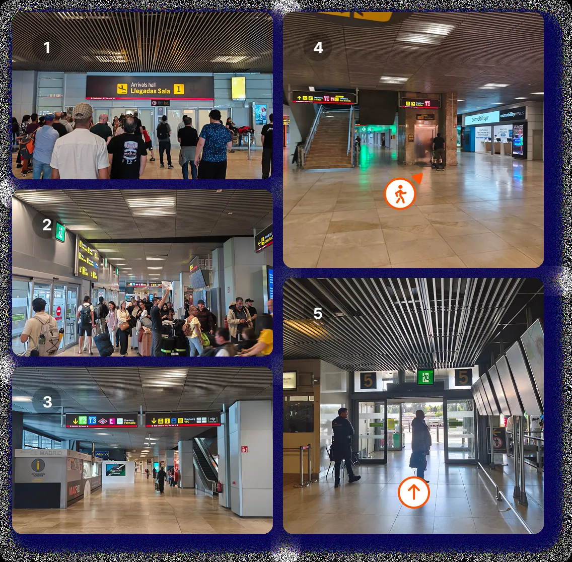 Flughafen Madrid-Barajas: Treffpunkt, Foto 1