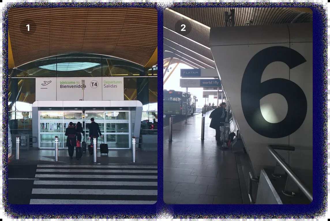 Flughafen Madrid-Barajas: Treffpunkt, Foto 1