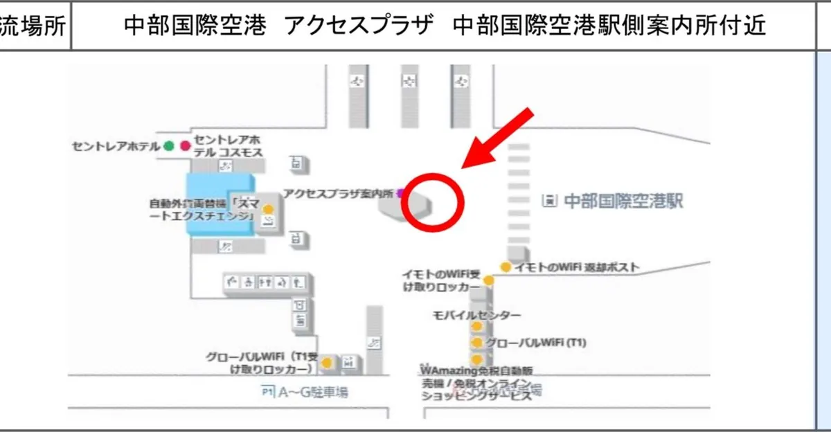 中部國際機場：會面點照片 3