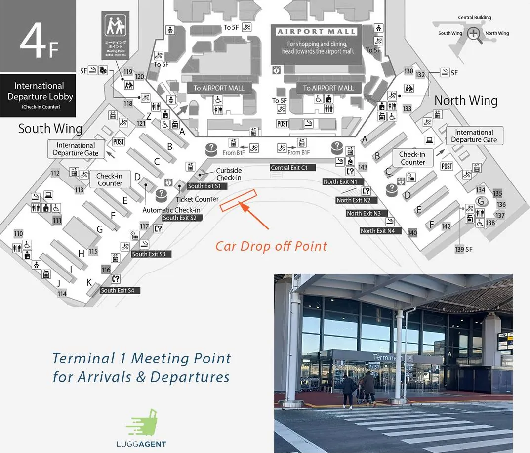 Flughafen Narita: Treffpunkt, Foto 1
